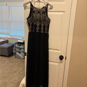 Altard state Black and Gold Women's Dress